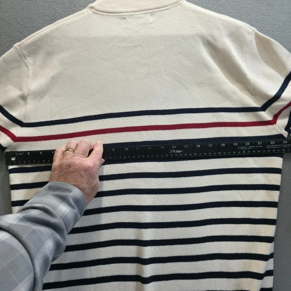 Lello Men's Striped Long Sleeve Pullover Sweater Size XL‎ NWT